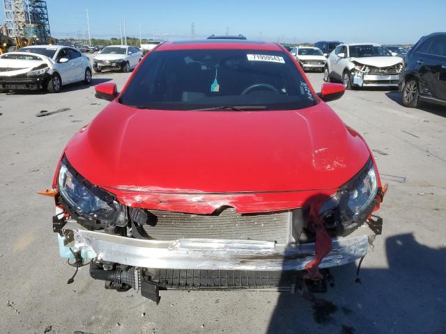 SHHFK7H61LU407237 - 2020 HONDA CIVIC EX RED photo 5