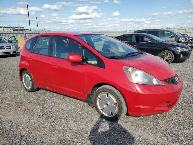 JHMGE8H54AC806257 - 2010 HONDA FIT LX RED photo 4