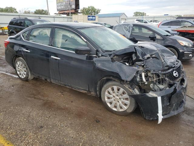 3N1AB7AP7HL696473 - 2017 NISSAN SENTRA S BLACK photo 4