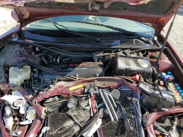 4T1BE32K55U401601 - 2005 TOYOTA CAMRY LE RED photo 11