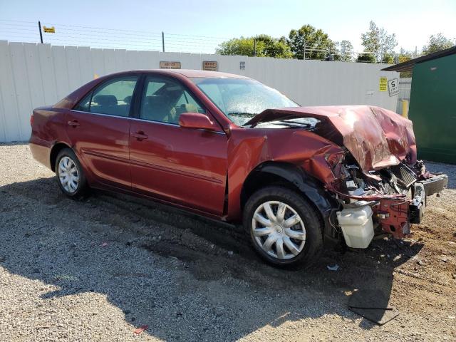 4T1BE32K55U401601 - 2005 TOYOTA CAMRY LE RED photo 4