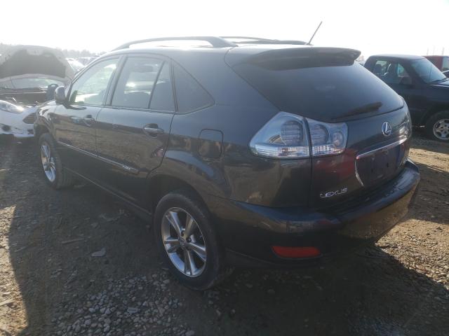 JTJHW31U672018339 - 2007 LEXUS RX 400H CHARCOAL photo 3