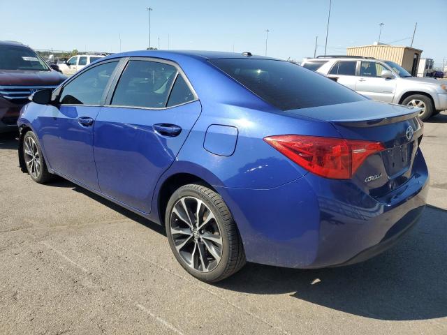 2T1BURHE9KC180072 - 2019 TOYOTA COROLLA L BLUE photo 2