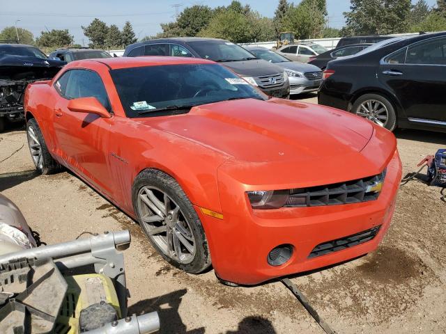 2G1FA1E38D9178856 - 2013 CHEVROLET CAMARO LS ORANGE photo 4