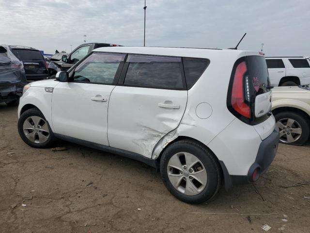 KNDJN2A27F7127300 - 2015 KIA SOUL WHITE photo 2