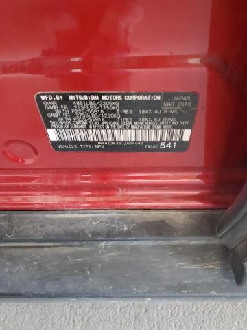 JA4AZ3A36JZ054043 - 2018 MITSUBISHI OUTLANDER SE RED photo 13