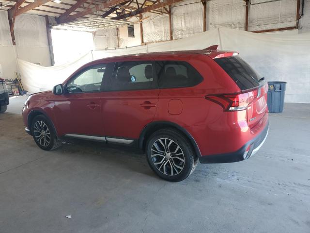 JA4AZ3A36JZ054043 - 2018 MITSUBISHI OUTLANDER SE RED photo 2