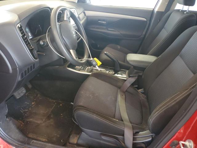 JA4AZ3A36JZ054043 - 2018 MITSUBISHI OUTLANDER SE RED photo 7