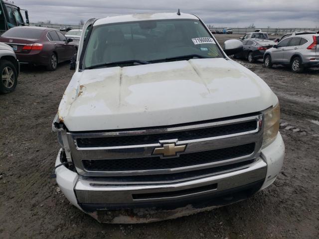 3GCEC23099G185520 - 2009 CHEVROLET SILVERADO C1500 LT WHITE photo 5