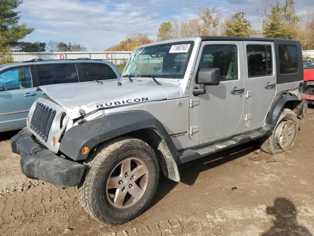 1J4GA69128L642556 - 2008 JEEP WRANGLER RUBICON SILVER photo 1