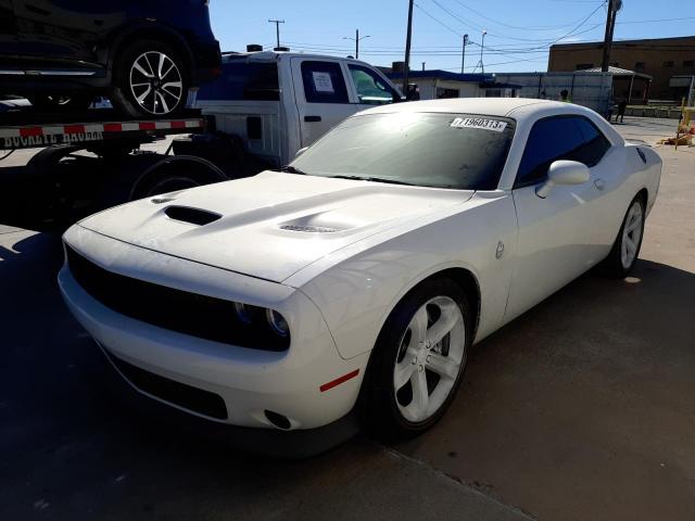 2C3CDZFJ1MH662438 - 2021 DODGE CHALLENGER R/T SCAT PACK WHITE photo 1