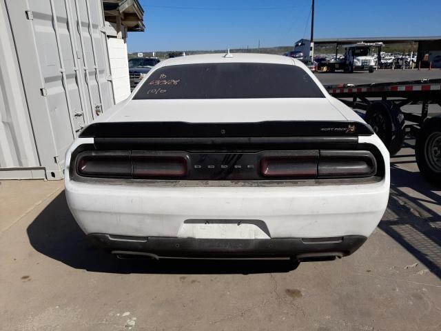 2C3CDZFJ1MH662438 - 2021 DODGE CHALLENGER R/T SCAT PACK WHITE photo 6