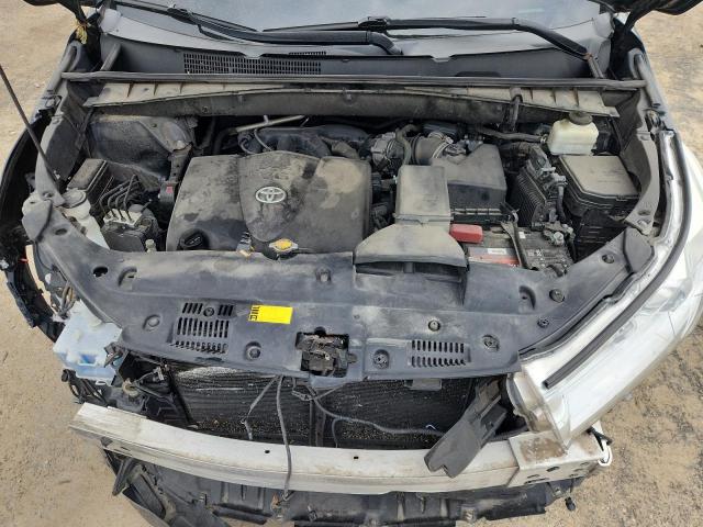 5TDJZRFH0HS511146 - 2017 TOYOTA HIGHLANDER SE BLACK photo 12