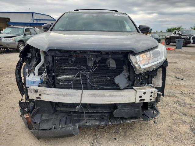 5TDJZRFH0HS511146 - 2017 TOYOTA HIGHLANDER SE BLACK photo 5