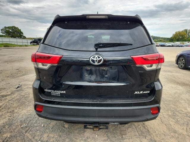5TDJZRFH0HS511146 - 2017 TOYOTA HIGHLANDER SE BLACK photo 6