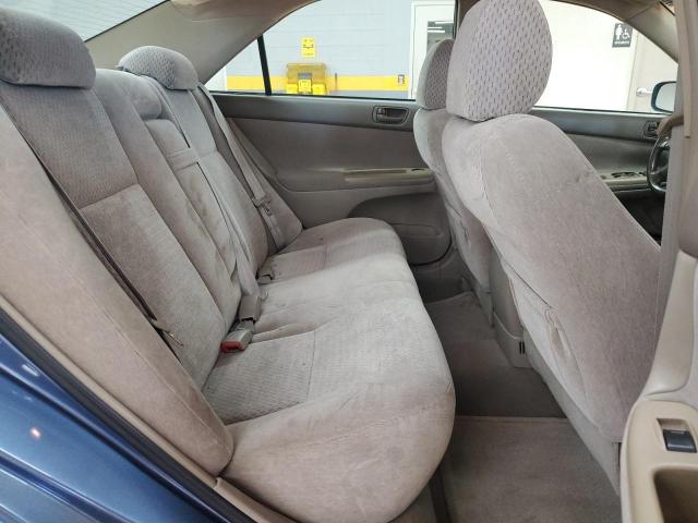 4T1BE32K74U792703 - 2004 TOYOTA CAMRY LE BLUE photo 10