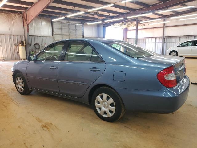 4T1BE32K74U792703 - 2004 TOYOTA CAMRY LE BLUE photo 2