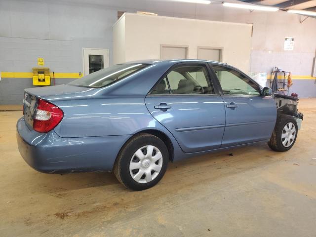 4T1BE32K74U792703 - 2004 TOYOTA CAMRY LE BLUE photo 3
