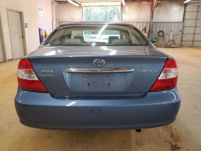 4T1BE32K74U792703 - 2004 TOYOTA CAMRY LE BLUE photo 6