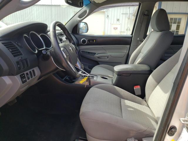 5TFJU4GN1CX024854 - 2012 TOYOTA TACOMA DOUBLE CAB PRERUNNER SILVER photo 7