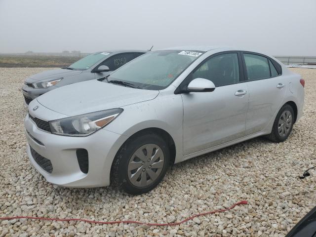 3KPA24AB1KE248709 - 2019 KIA RIO S SILVER photo 1