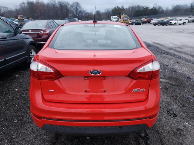 3FADP4BJ7EM232700 - 2014 FORD FIESTA SE RED photo 6