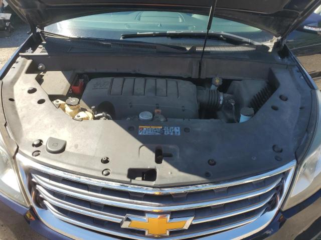 1GNKRGKD9FJ152862 - 2015 CHEVROLET TRAVERSE LT ლურჯი ფოტო 11