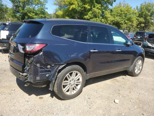 1GNKRGKD9FJ152862 - 2015 CHEVROLET TRAVERSE LT ლურჯი ფოტო 3