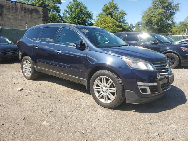 1GNKRGKD9FJ152862 - 2015 CHEVROLET TRAVERSE LT ლურჯი ფოტო 4