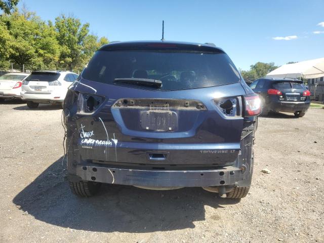 1GNKRGKD9FJ152862 - 2015 CHEVROLET TRAVERSE LT ლურჯი ფოტო 6
