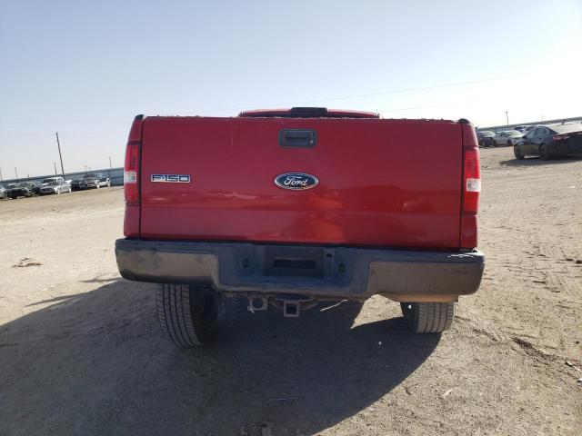 1FTPX14534NB62669 - 2004 FORD F150 RED photo 6