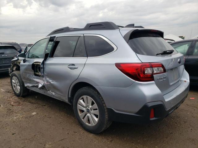 4S4BSAFC0J3366739 - 2018 SUBARU OUTBACK 2.5I PREMIUM SILVER photo 2