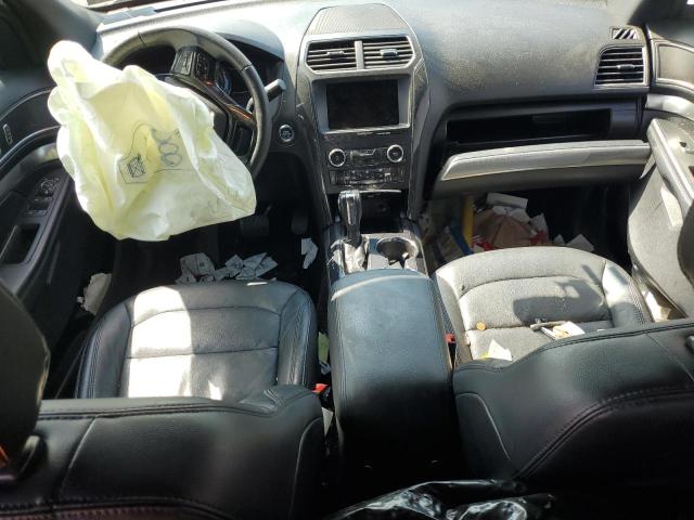 1FM5K8D82JGC61942 - 2018 FORD EXPLORER XLT GRAY photo 8