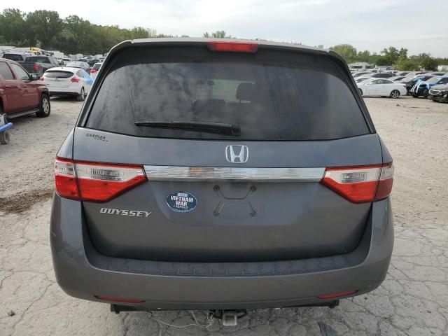 5FNRL5H48CB036978 - 2012 HONDA ODYSSEY EX GRAY photo 6