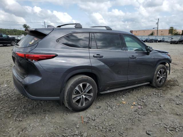 5TDHZRBH4NS217040 - 2022 TOYOTA HIGHLANDER XLE GRAY photo 3