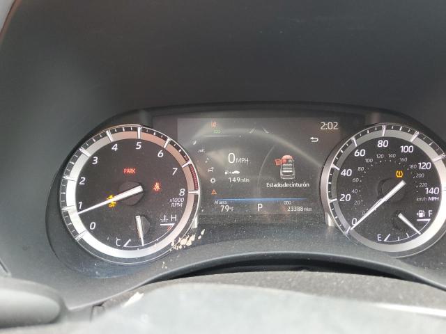 5TDHZRBH4NS217040 - 2022 TOYOTA HIGHLANDER XLE GRAY photo 9