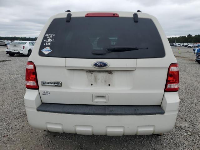 1FMCU0D77BKB70156 - 2011 FORD ESCAPE XLT WHITE photo 6
