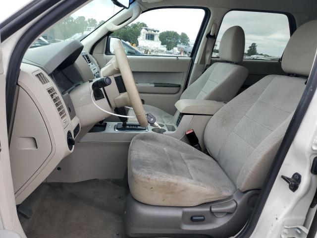 1FMCU0D77BKB70156 - 2011 FORD ESCAPE XLT WHITE photo 7