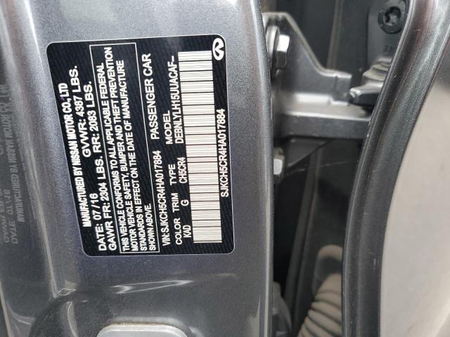 SJKCH5CR4HA017884 - 2017 INFINITI QX30 BASE Graphit Foto 13