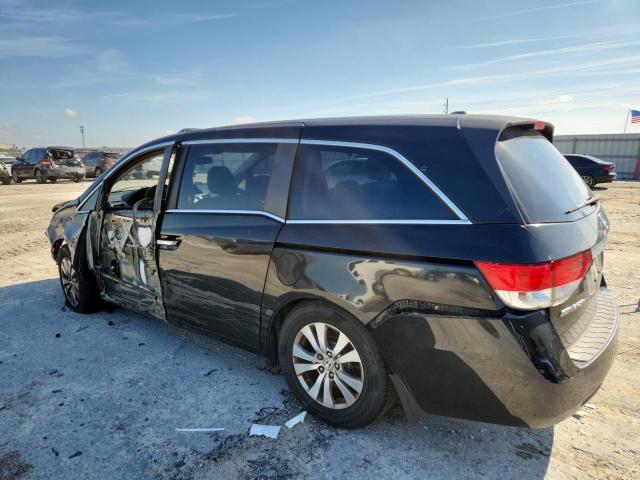 5FNRL5H62EB072279 - 2014 HONDA ODYSSEY EXL BLACK photo 2