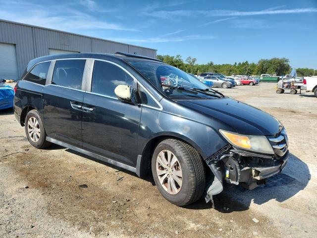 5FNRL5H62EB072279 - 2014 HONDA ODYSSEY EXL BLACK photo 4