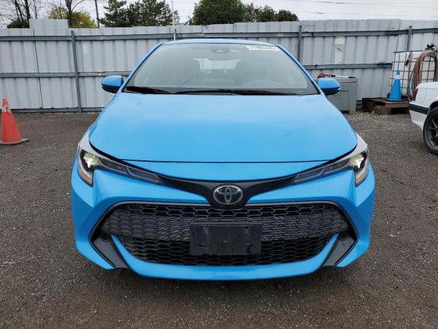 JTNK4RBE4K3038242 - 2019 TOYOTA COROLLA SE BLUE photo 5