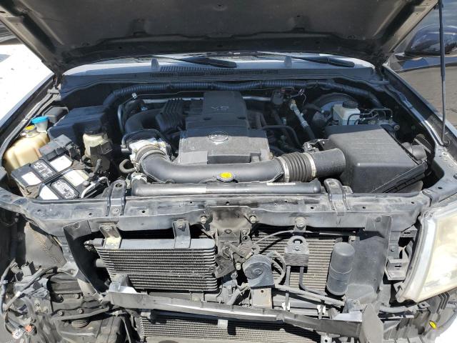 5N1AR18U75C757941 - 2005 NISSAN PATHFINDER LE BLACK photo 12