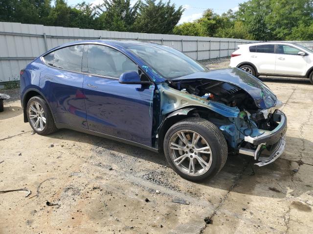 7SAYGDEE4PF610802 - 2023 TESLA MODEL Y BLUE photo 4