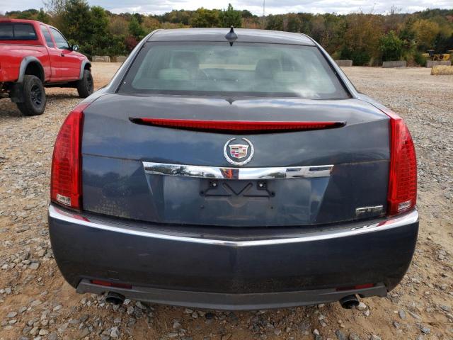 1G6DF577190104769 - 2009 CADILLAC CTS BLUE photo 6