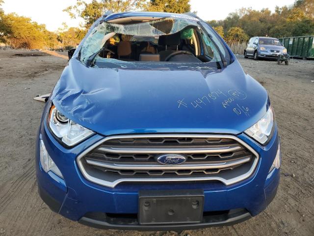 MAJ3S2GE5MC447874 - 2021 FORD ECOSPORT SE BLUE photo 5