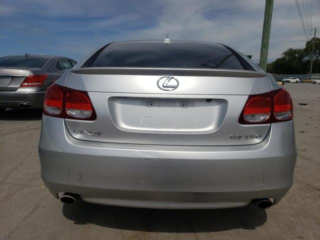 JTHBE96S980032219 - 2008 LEXUS GS 350 SILVER photo 6