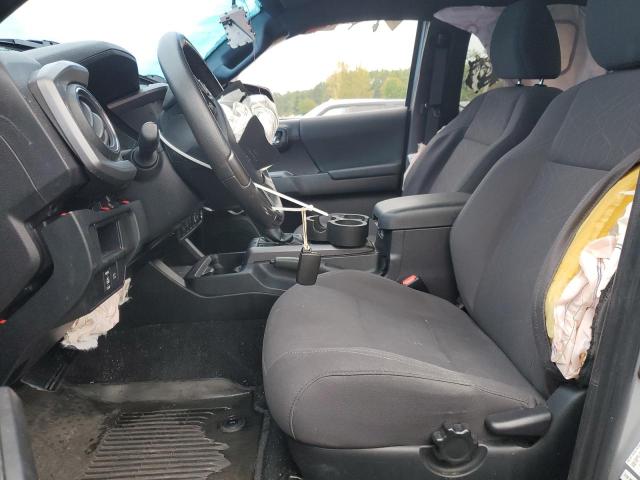 5TFSZ5AN7KX184658 - 2019 TOYOTA TACOMA ACCESS CAB SILVER photo 7