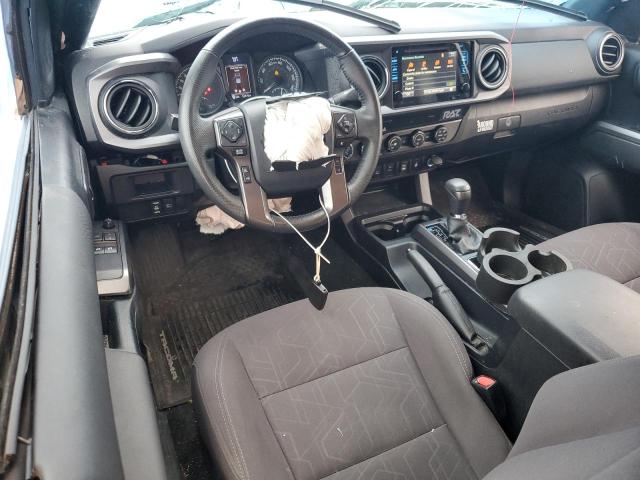 5TFSZ5AN7KX184658 - 2019 TOYOTA TACOMA ACCESS CAB SILVER photo 8