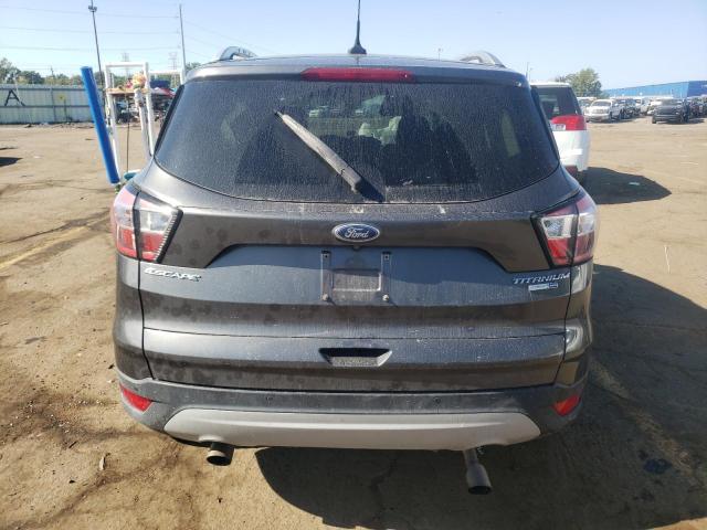 1FMCU9J91JUC40005 - 2018 FORD ESCAPE TITANIUM GRAY photo 6